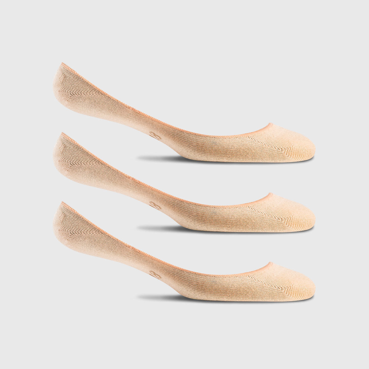 Women's No Show Loafer Socks 3 Pairs Thirty48