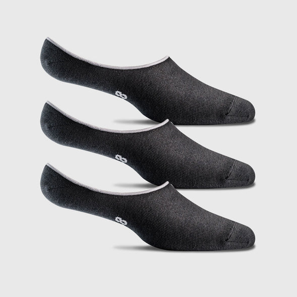 Men's No Show Loafer Socks - 3 Pairs